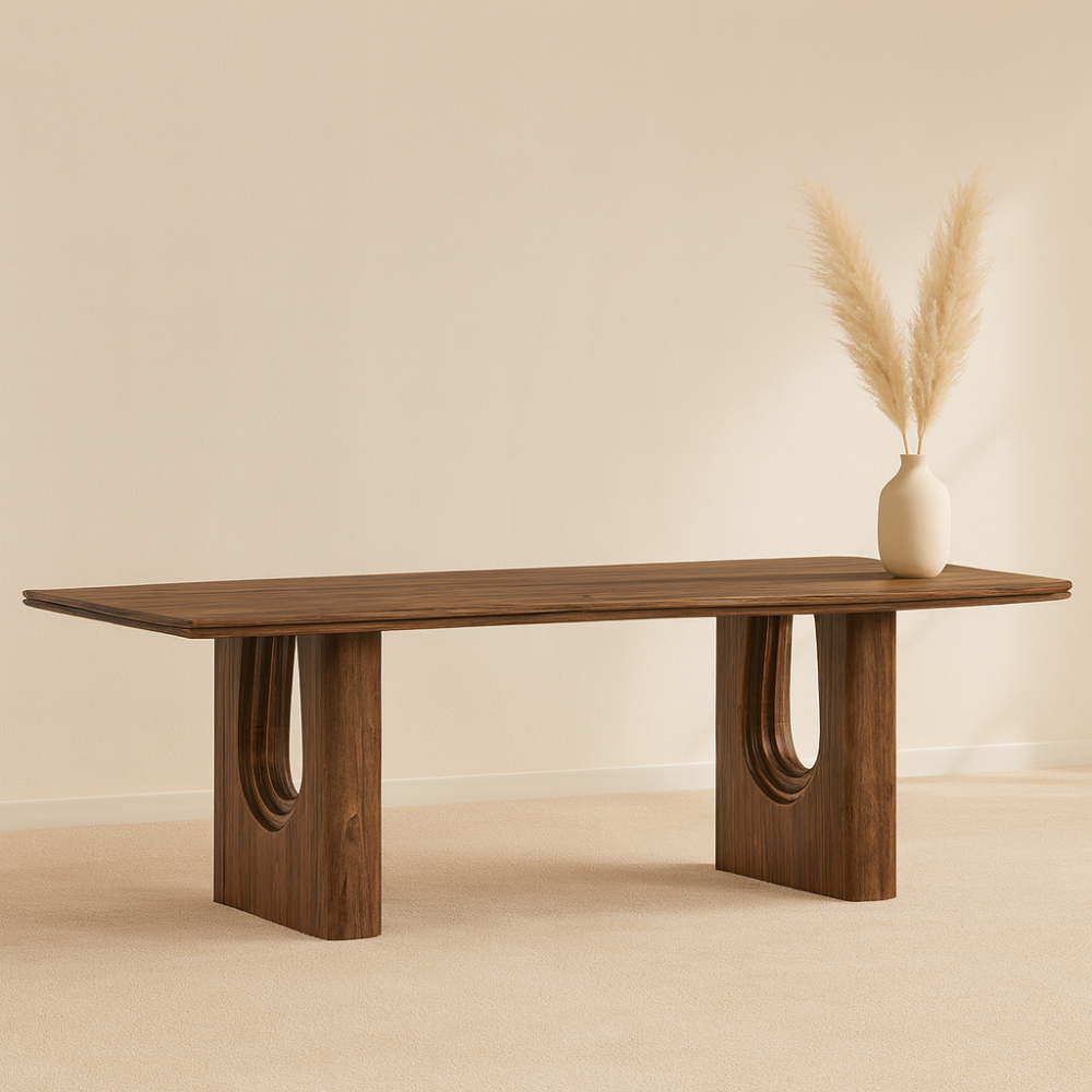 Walnut dining table