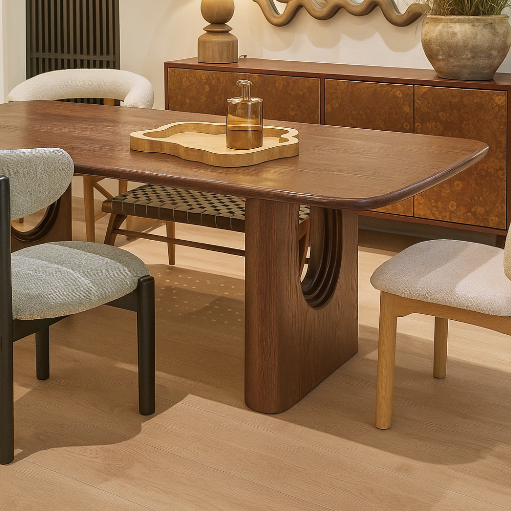 contemporary design dining table
