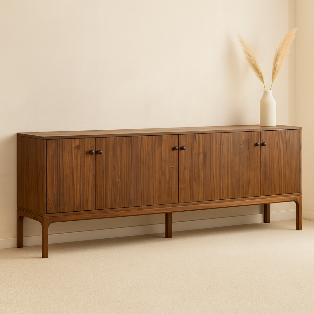 Solid Walnut Sideboard