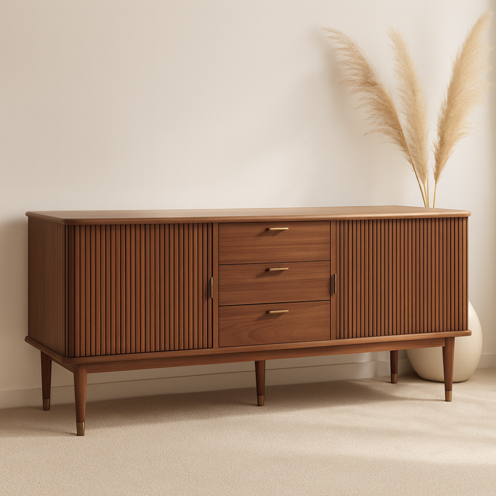 Solid Wood Sideboard