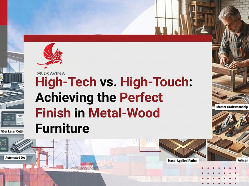 Metal Furniture Finishing: High-Tech vs. High-Touch at Sukavina