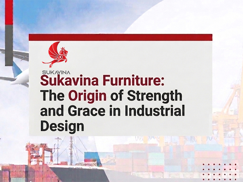 Sukavina Furniture: The Origin of Strength and Grace in Industrial Design