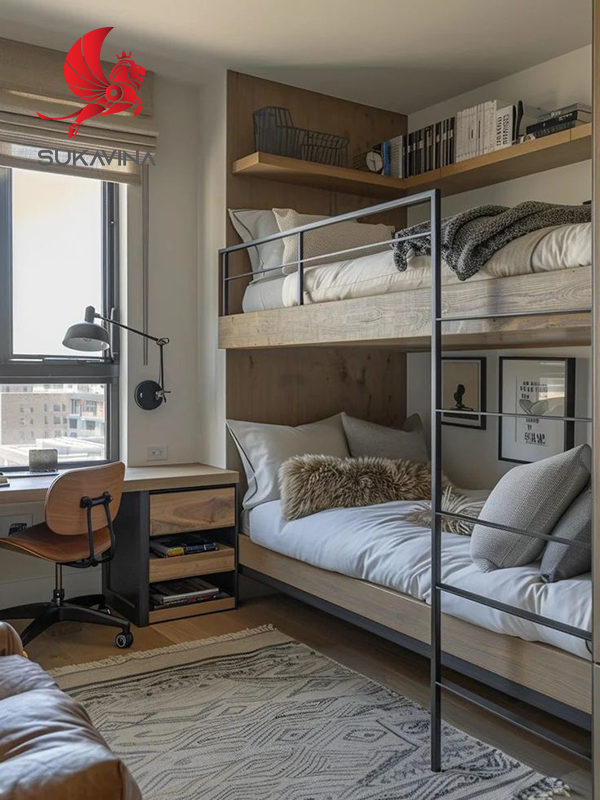 The Architecture of the Luxury Pod: Scaling Built-In Bunk Bed Ideas from Boutique Hospitality to Premium Universities